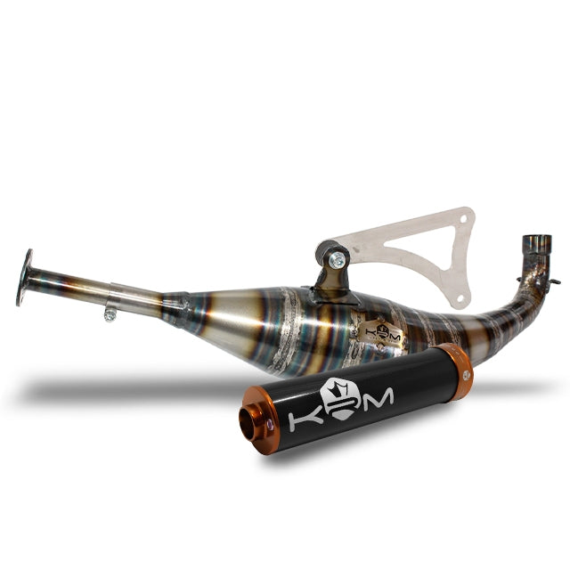 Escape KRM 90-100cc Minarelli horizontal