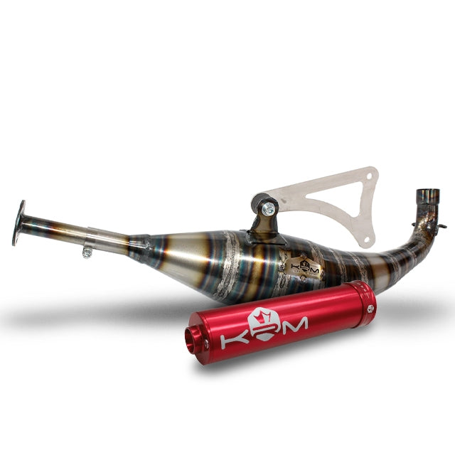 Escape KRM 90-100cc Minarelli horizontal
