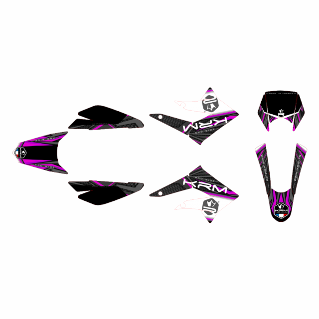 Kit de pegatinas Derbi X-Treme / Gilera SM 11-17 KRM