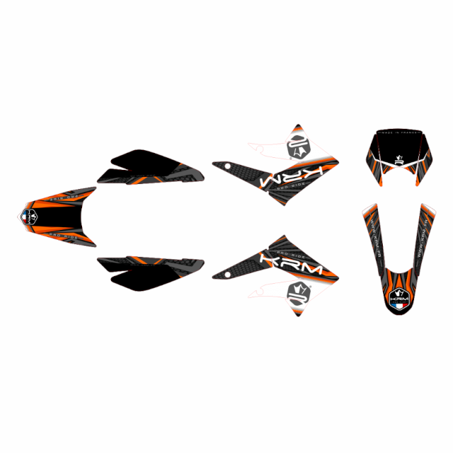 Kit de pegatinas Derbi X-Treme / Gilera SM 11-17 KRM