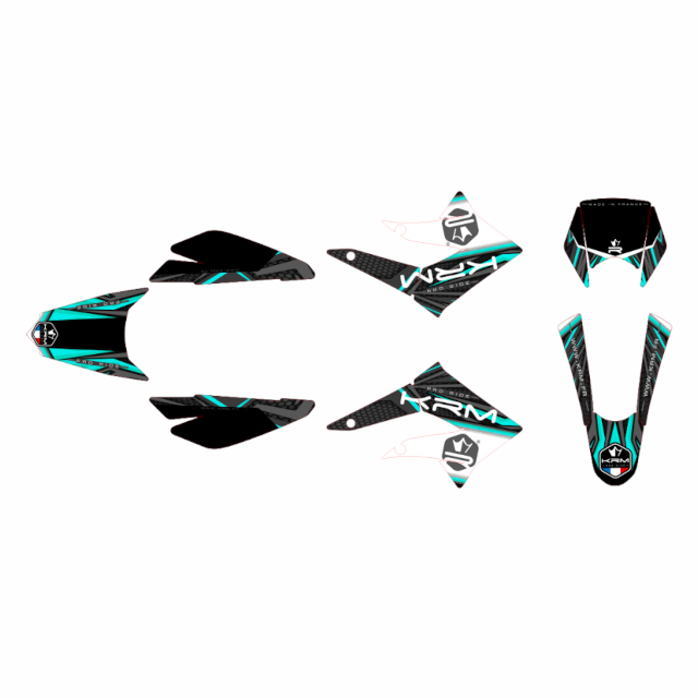 Kit de pegatinas Derbi X-Treme / Gilera SM 11-17 KRM