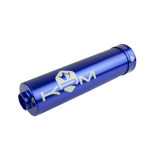Silenciador escape KRM 70-90cc aluminio 19