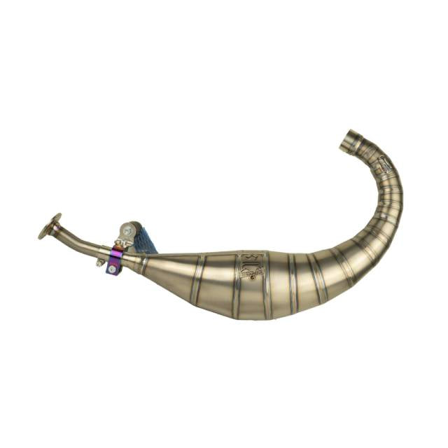 Bufanda de escape titanio KRM Derbi 90-100cc