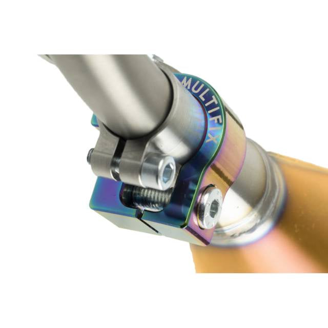 Collecteur d’échappement titane bronze KRM Minarelli AM6 100-115cc