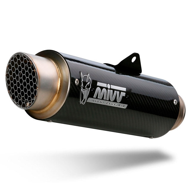 Silencieux MIVV Slip-On KTM Duke/RC 125/390 >17 (CE) - carbone