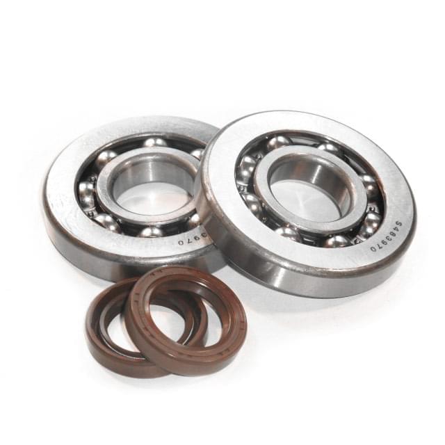 Kit rolamentos e retentores cambota Gilera Runner FX 125-180 / Piaggio Hexagon 125-150 2T CIF