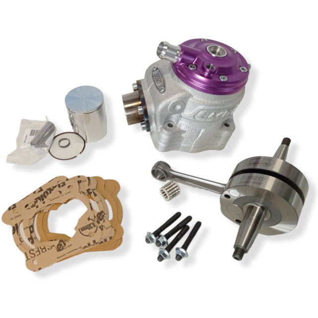 Pack cylindre et vilebrequin LMR 115cc carter NEO Derbi euro 3 / 4