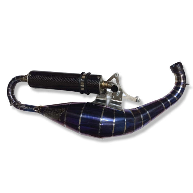 Échappement LMR cylindre 115cc - acier inoxydable chromé