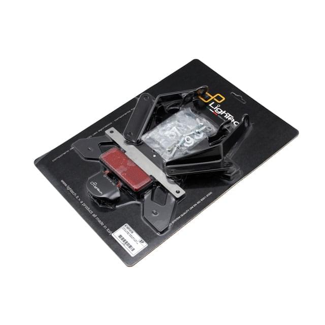 Support de plaque réglable Yamaha R1 15-20 avec catadioptre Lightech