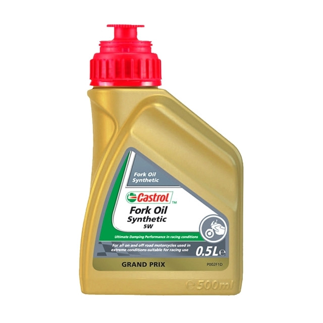 Aceite horquilla 5W 0,5L Castrol Synthetic MAFOR05W2
