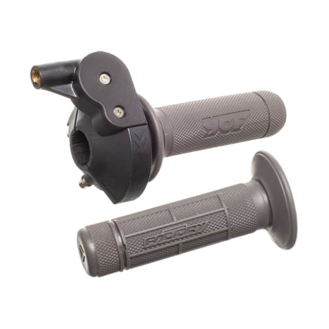 Mando de gas rápido con puños Pitbike 2020 YCF - gris