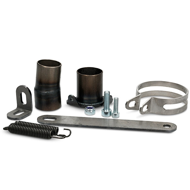 MJC 80-90cc Exhaust Derbi / Minarelli AM6 - red