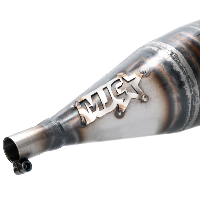 MJC 80-90cc Exhaust Derbi / Minarelli AM6 - red