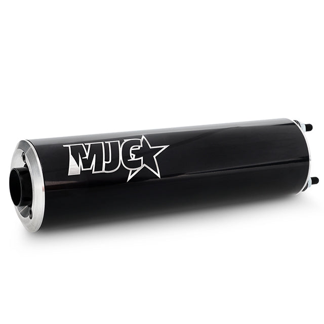 Escape MJC 90-100cc Derbi / Minarelli AM6 - preto