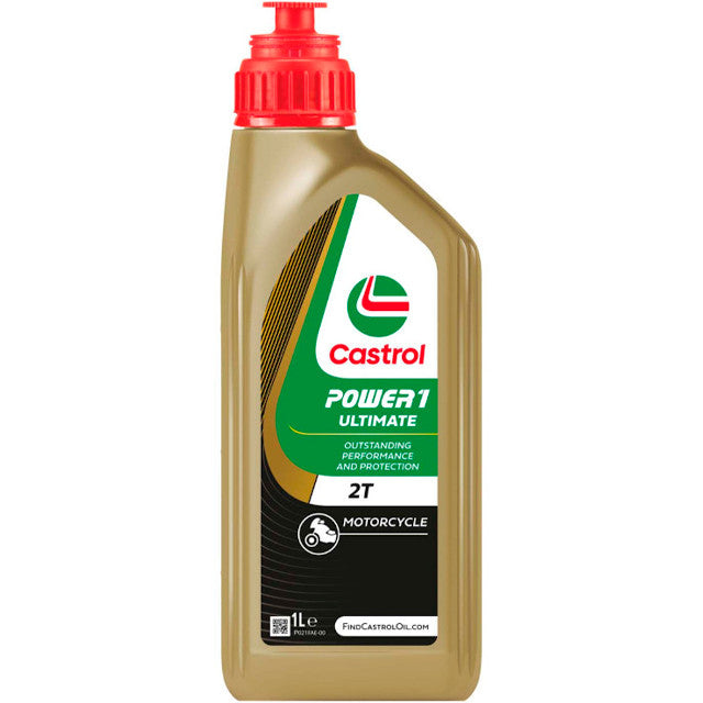 Óleo de mistura 2T 1L Castrol Power1 Ultimate sintético – Motoscoot