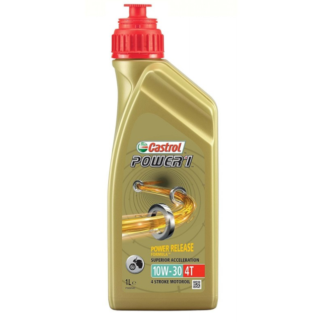 Engine oil 2T/4T 10W30 1L Castrol Power 1