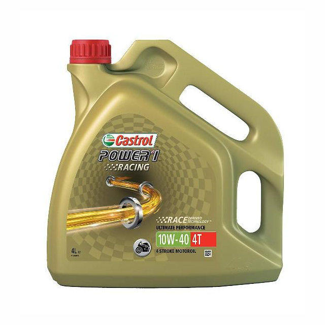 Aceite motor 2T/4T 10W40 4L Castrol Power 1 Racing