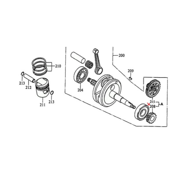 Piñón de arranque Kymco KB 50