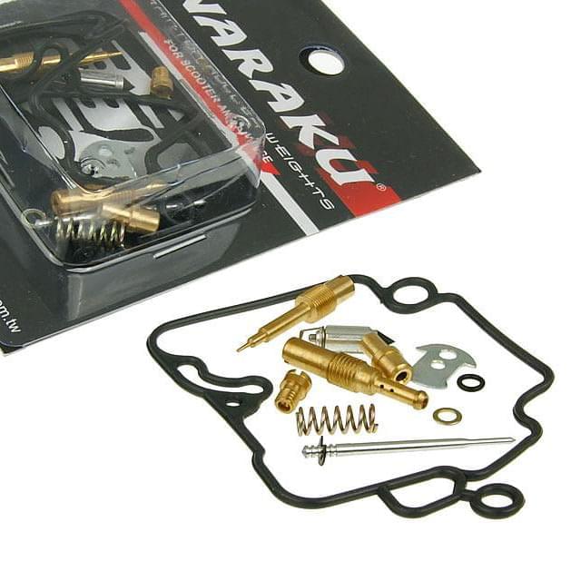 Kit reparación de carburador motores GY6 50cc / 139QMA / 139QMB Naraku NK100.70
