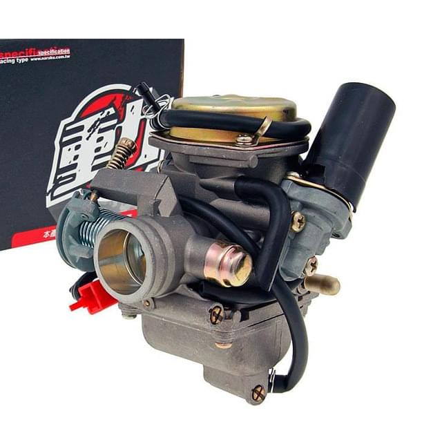 Carburador motores GY6 139QMB 85/180cc 4T d=24mm Naraku