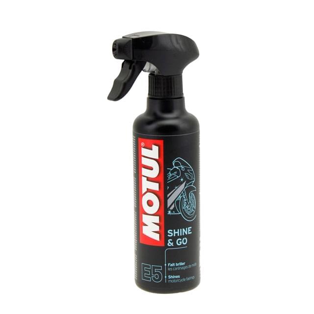 Motul E5 Shine & Go, aviva colores de plásticos, 400ml 103000
