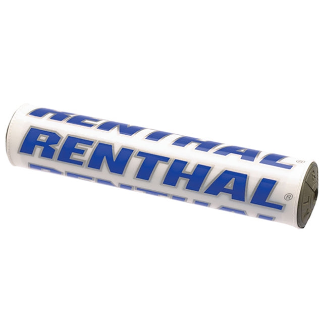 Protector de manillar Renthal SX 240mm blanco-azul P209