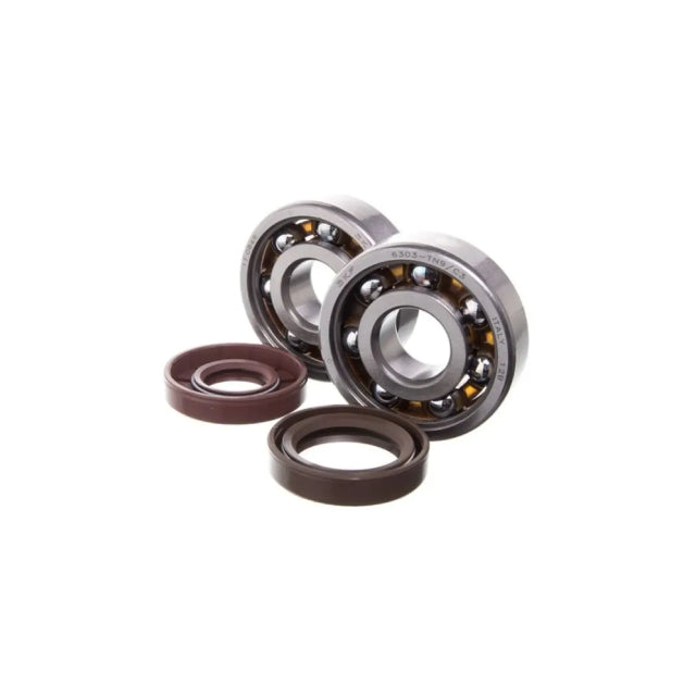 Kit Rolamentos e Retentores de cambota Minarelli AM6 Metrakit