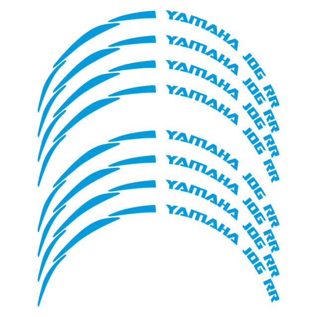 Yamaha Jog R/RR wheel rim sticker