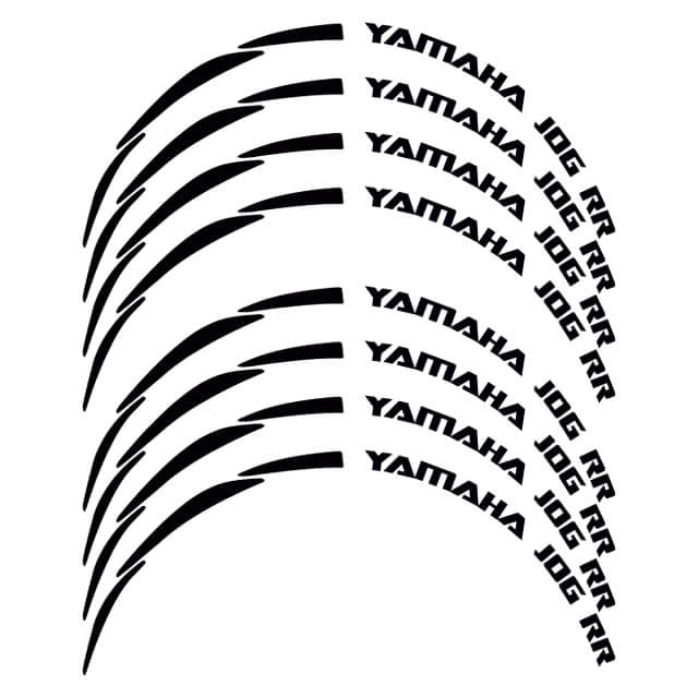 Yamaha Jog R/RR wheel rim sticker