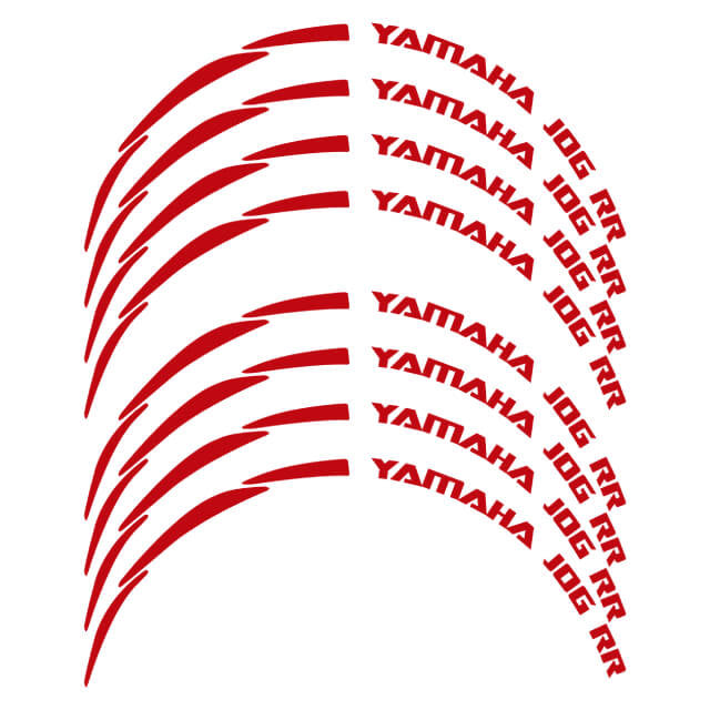 Yamaha Jog R/RR wheel rim sticker