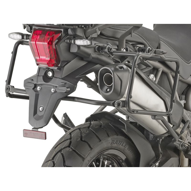 Portamaletas lateral Monokey Cam-Side Triumph Tiger XC-XR 800 2018 Givi PL6413CAM