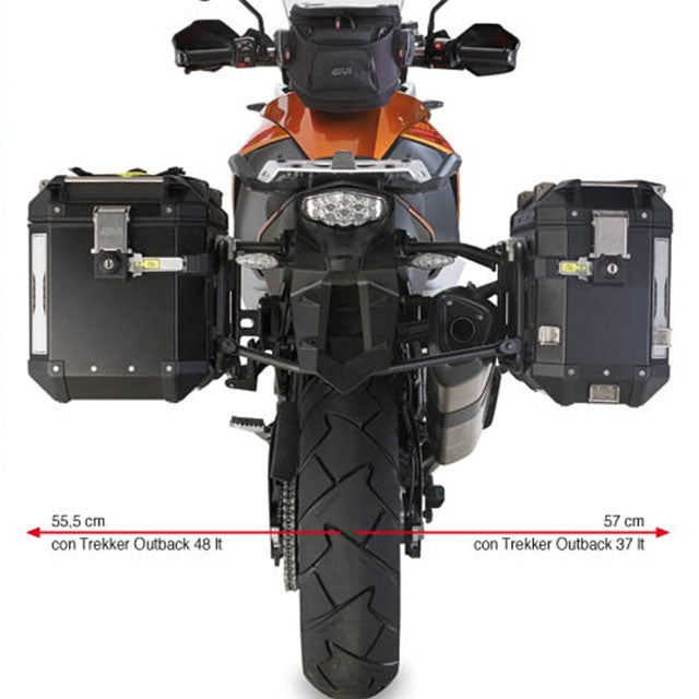 Support valises latéral Monokey Cam-Side KTM Adventure R 1050/1190/1200 15-1 Givi