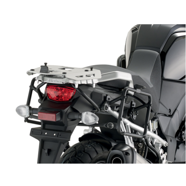 Portamaletas lateral fijación rápida Monokey-Retro-Fit Suzuki DLV Strom 1000 2014 Givi PLR3105