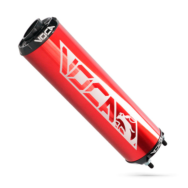 VOCA CNC aluminium silencer - black cup