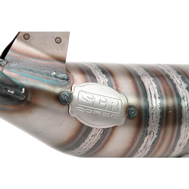 Escape SCR Corse linha Racing 70cc Bultaco Lobito / Derbi Senda / Aprilia RX/ SX SM