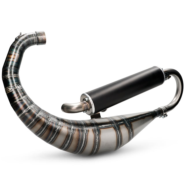 Roost MV70 Minarelli vertical exhaust