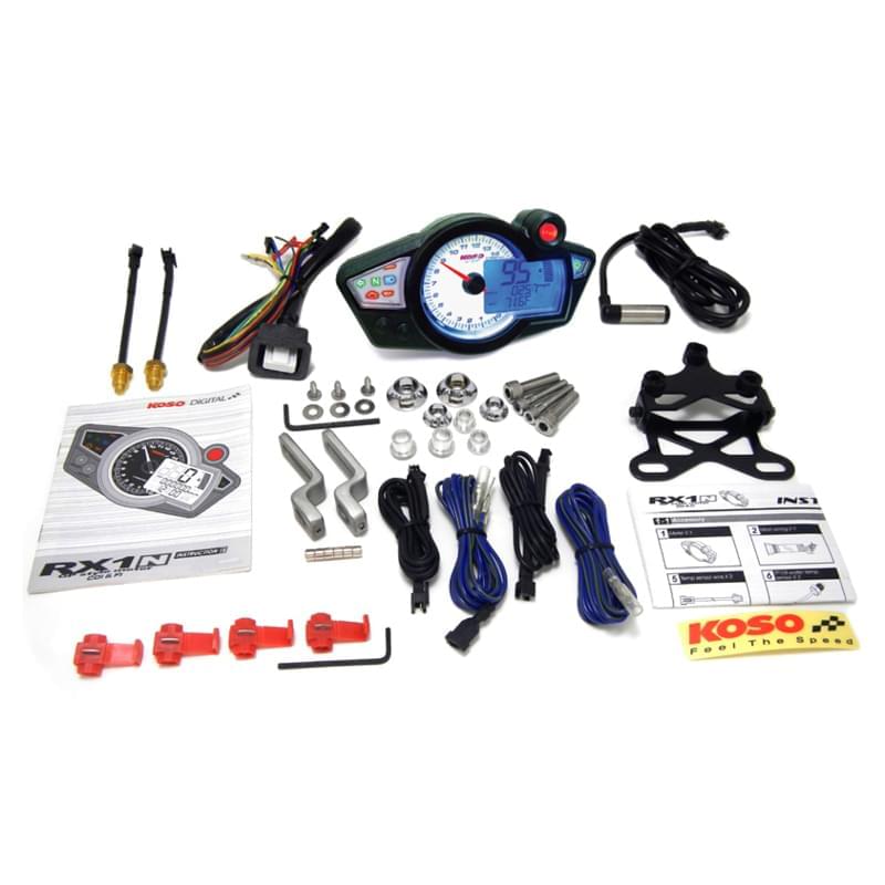 Marcador multifuncion RX1N GP Style (CE) Koso - azul BA011220