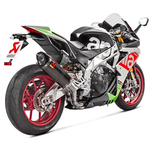 Escape Akrapovic Slip-On Evolution Aprilia RSV4 15-20/TuonoV4 17-20 titanio-carbono