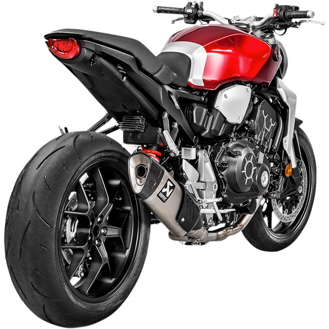 Silencieux Akrapovic Slip-On Line Honda CB 1000 R >18 (CE) titane-carbone