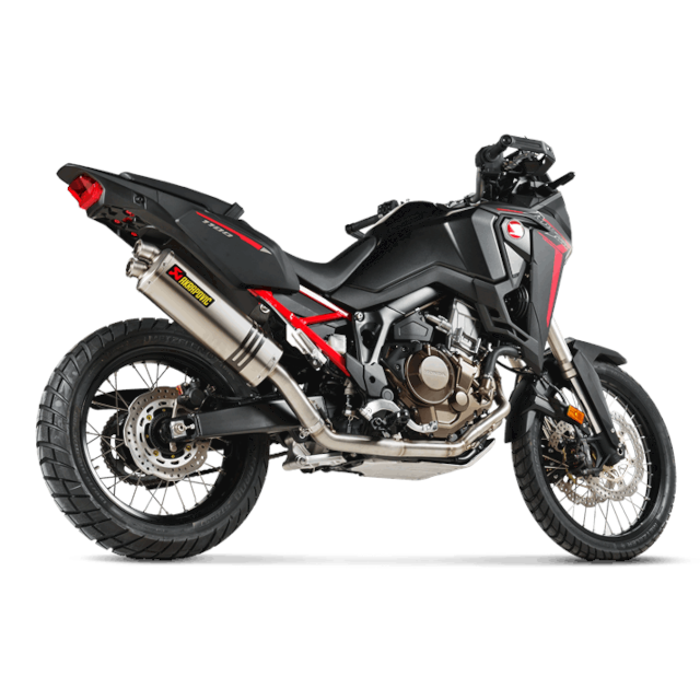 Escape Akrapovic completo Racing Line Honda CRF 1100L Africa Twin >20 - titanio