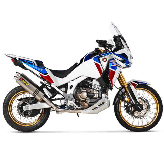 Escape Akrapovic completo Racing CRF1100L Africa Twin Adventure Sports >20 - titanio