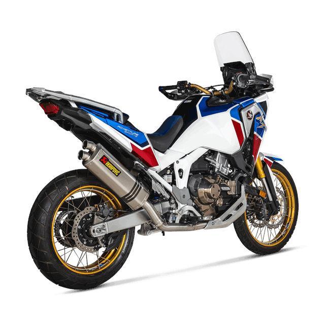 Escape Akrapovic completo Racing CRF1100L Africa Twin Adventure Sports >20 - titanio