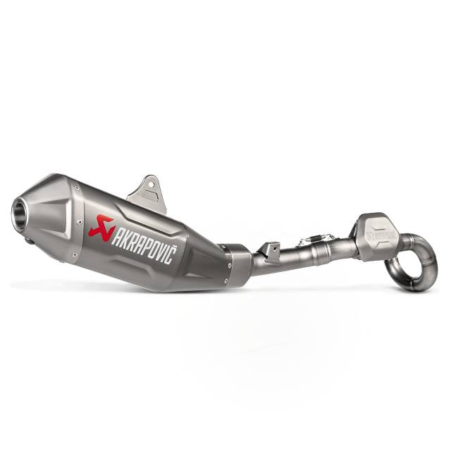 Escape Akrapovic completo Evolution Line Honda CRF 250 R / RX >22 - titânio