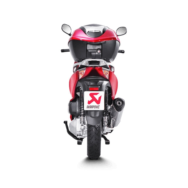 Escape Akrapovic completo Line Hexagonal Honda SH 300 >16 (CE) - titânio