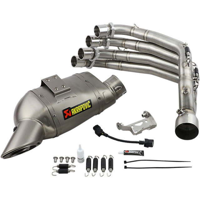 Escape Akrapovic completo Line Racing Honda CB/CBR 650 R >19 - titânio