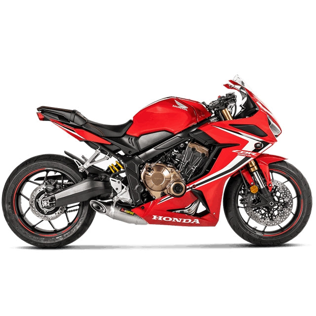 Escape Akrapovic completo Line Racing Honda CB/CBR 650 R >19 - titânio