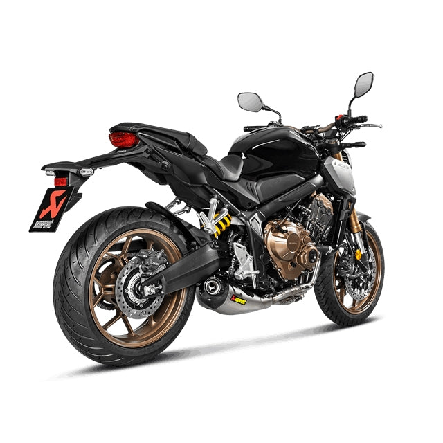 Escape Akrapovic completo Line Racing Honda CB/CBR 650 R >19 (CE) - titânio