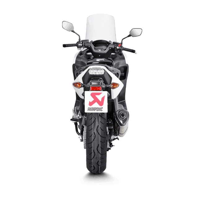 Échappement Akrapovic Slip-On Line Honda NC 700/750 S/X/Integra 12-20 (CE) titane-carbone
