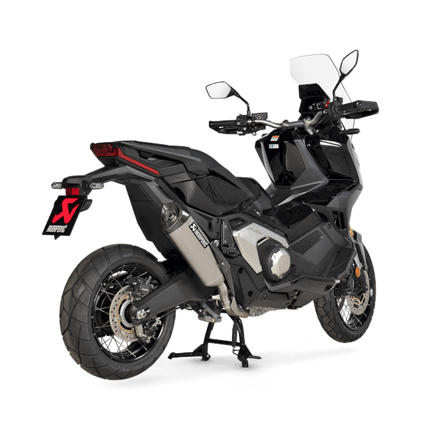 Akrapovic Slip-On Line Exhaust Honda X-ADV 750 >17 / Forza 750 >21 (CE) titanium