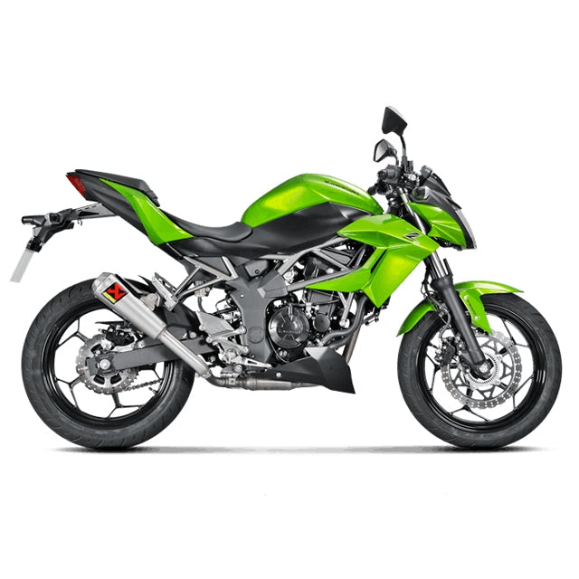 Akrapovic Slip-On GP-Style Racing Exhaust Ninja 250 SL 15-17 / Ninja 125 >19 - titanium